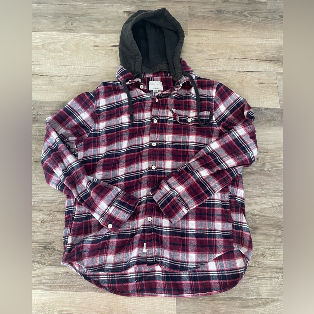American Eagle Flannel Size Large